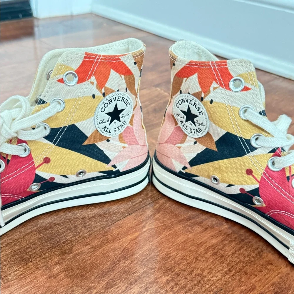Converse Chuck Taylor Cream High-Tops - Picture 15 of 16